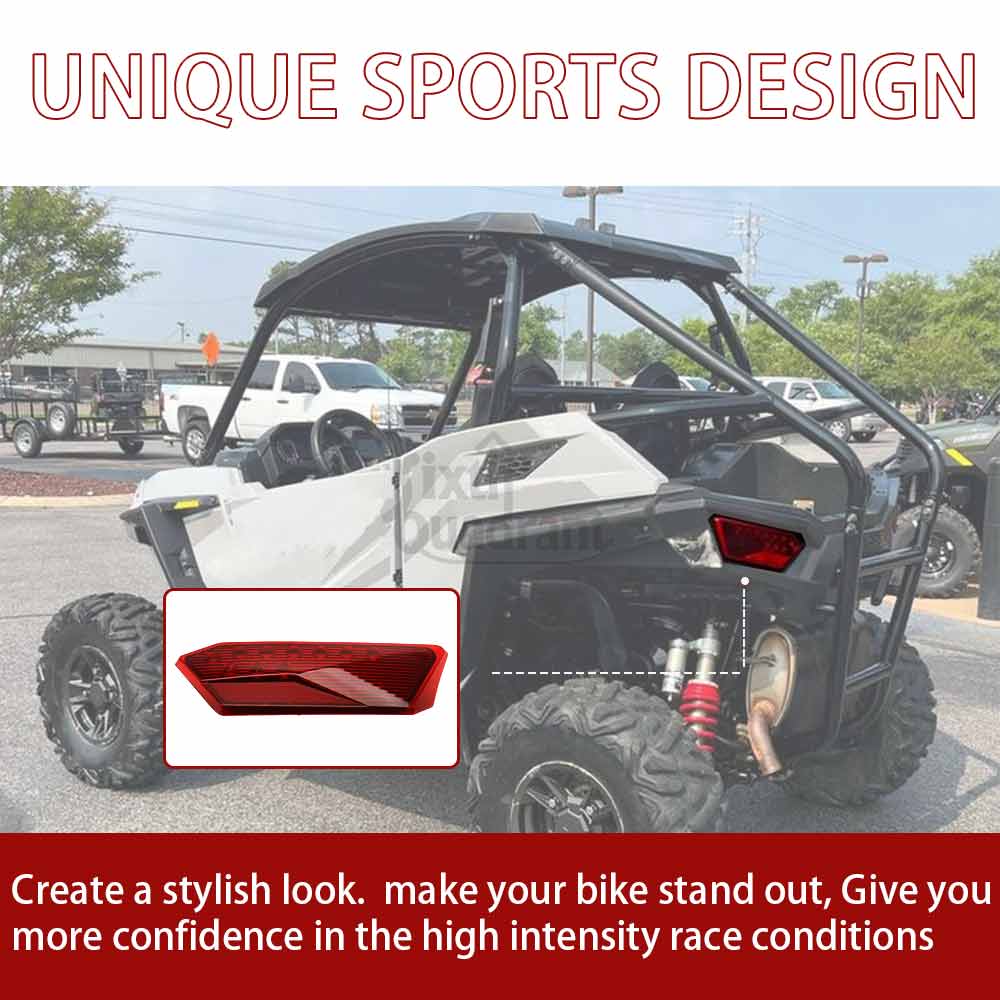 ATV Rear Brake Stop Lamp LED Tail Light Left & Right ABS Red Fit For RZR XP 4 1000 EPS High Lifter Edition 2017 Car Accessories