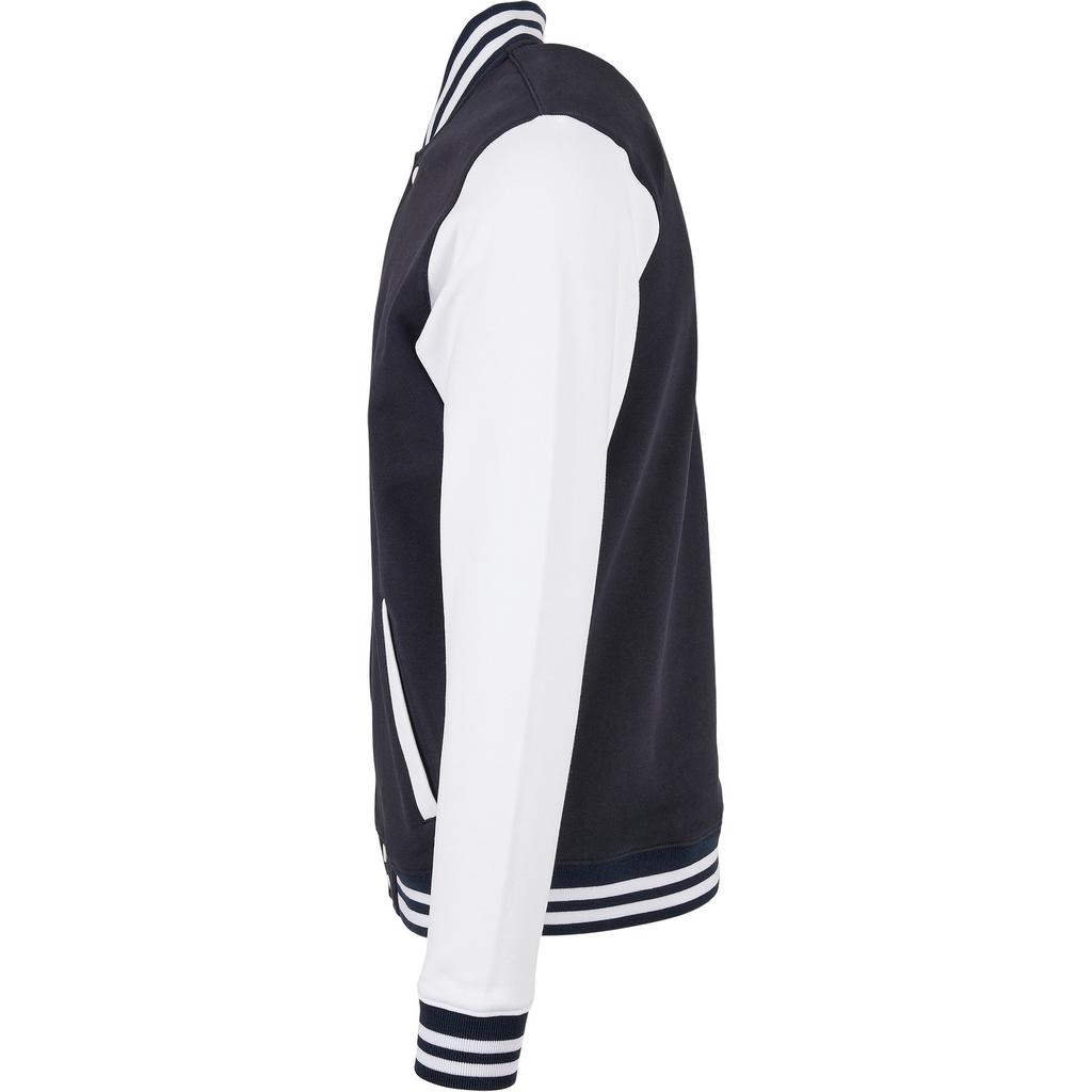 Build Your Brand Mens Basic Varsity Jacket