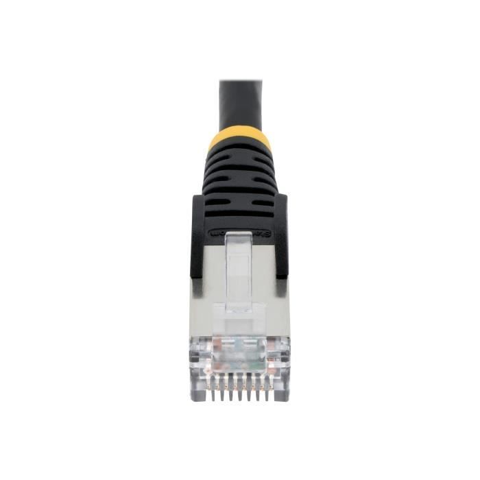 Câble Ethernet CAT6a - StarTech.Com - Noir - 10GbE - 500MHz - 7m
