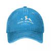 Okemo Mountain Vermont Baseball Cap Hat Sunscreen Hat For Men Women'S