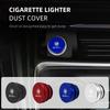 Car Aluminum Cigarette Lighter Button Plug Dust Cover For Giulia Stelvio Giulietta 159 147 Mito Tonale Brera Spider