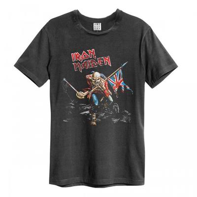 Amplified T-shirt unisex dla dorosłych 80 Tour Iron Maiden