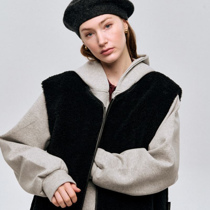 Le Sonnet Sporty Beret_Grey