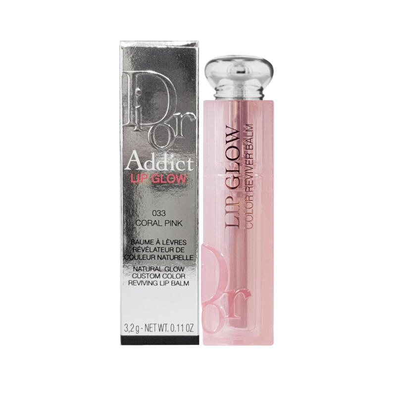 Dior NEW Addict Lip Glow Lip Balm 3.2g No. 33 Coral Pink