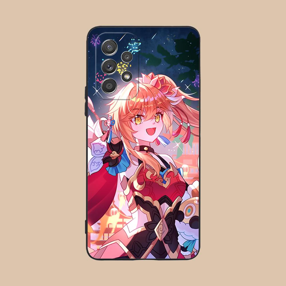 

HSR Guinaifen Матовый ТПУ Чехол для Мобильного Телефона для Samsung Galaxy A56 55 54 53 52 51 36 35 34 23 16 15 5G Цветной Чехол Galaxy A51 5G