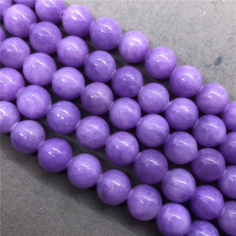 Piatra naturala piatra pretioasa violet inchis calcedonie margele libere pentru bratara colier margele