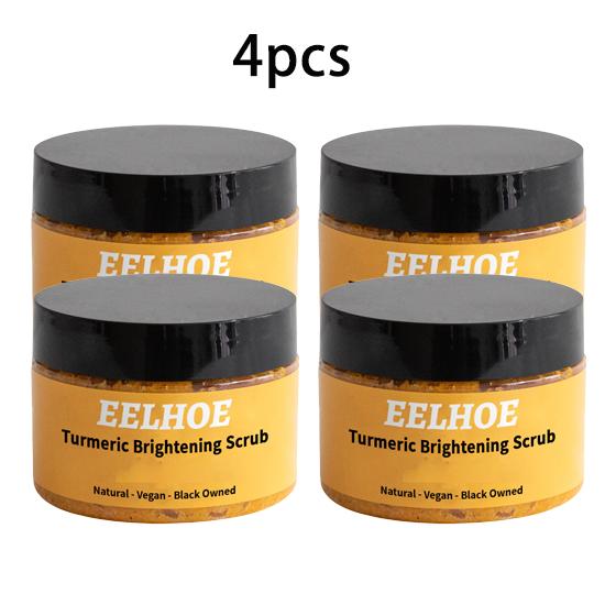 EELHOE Kurkuma Natuurlijke Lichaamsscrub Zacht en Verfrissend Gehele Lichaam Thuis Huid Dagelijkse Reiniging Verzorging Scrub 100g