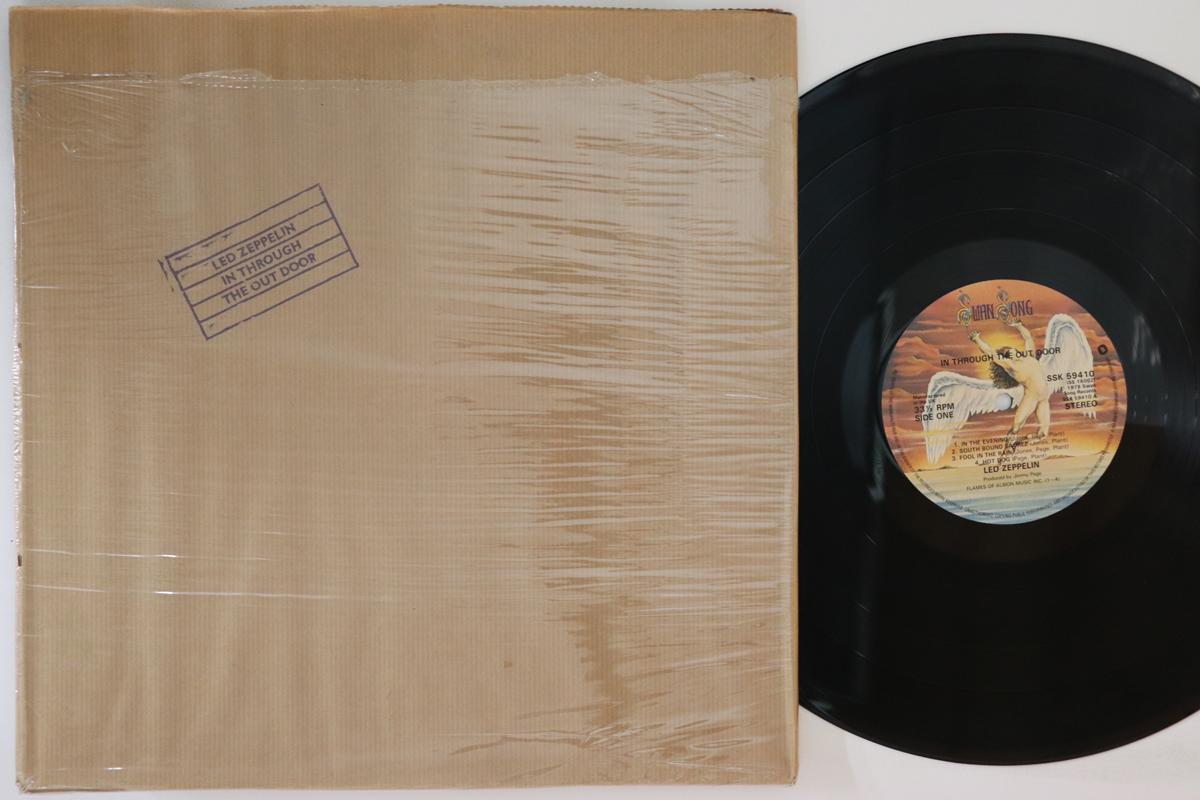 

LP Пластинка LED ZEPPELIN In Through The Out Door SSK59410 SWAN SONG 1979 UK Рок Б/У