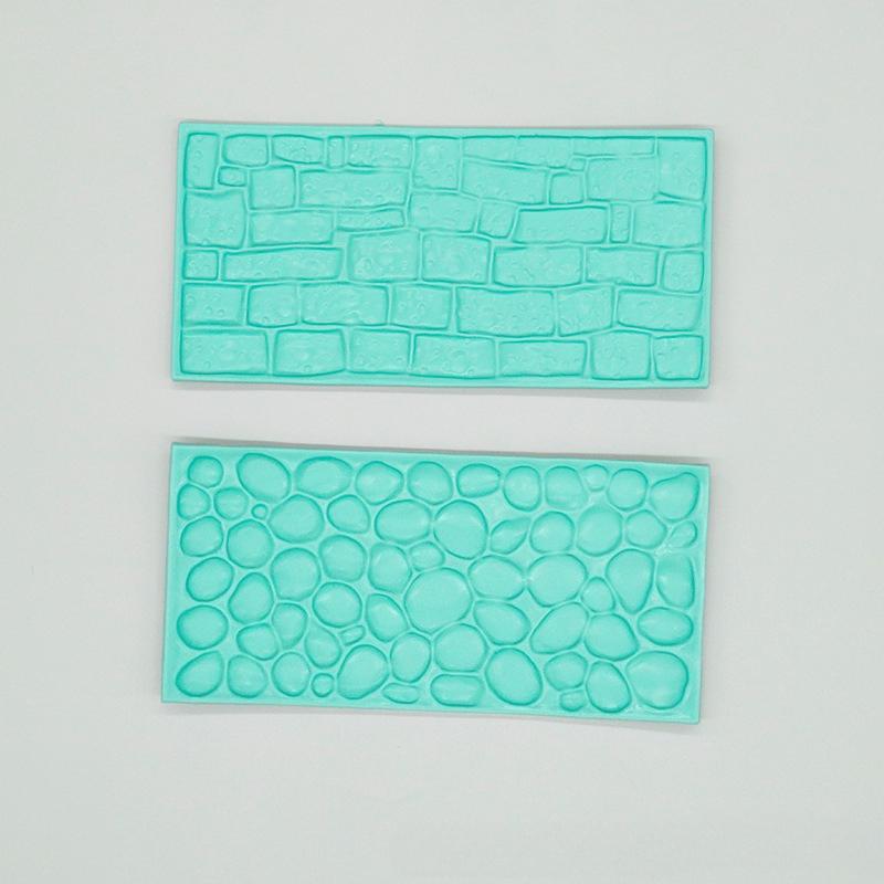 Ceramic Printing Clay Molds Pattern Mold Pattern Template Brick Wall Wood Stone Rubbing Mold Pottery Texture Tool