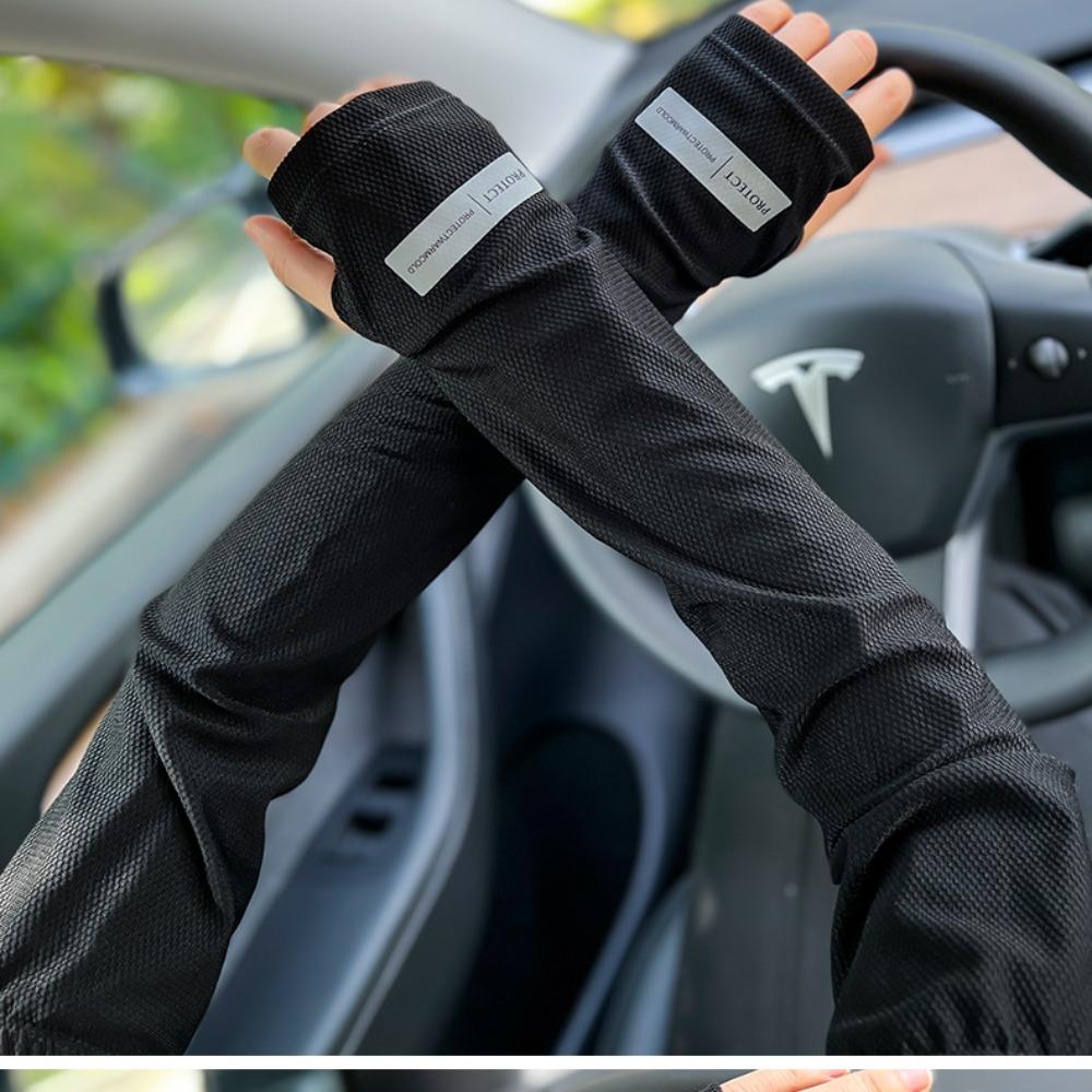 Thin Ice Sleeved UV Resistant Loose Hand Sleeves Arm Protection UV Resistant Sleeves  Outdoor