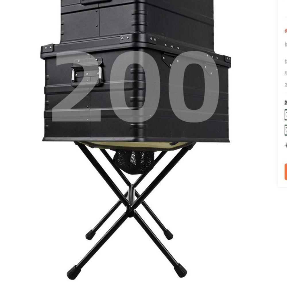 Moisture Proof Travel Beach Chairs Load Bearing Folding Fishing Chair  Outdoor Concerts
