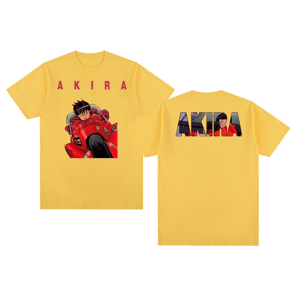 Akira Vintage Tshirt Anime Harajuku Otomo Katsuhiro Memories METROPOLIS Japanese Cotton Men T shirt New Tee Tshirt Womens Tops