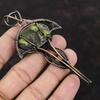 Copper Stichtite Pendant Copper Wire Wrapped Gemstone Pendant Handmade Jewelry Ethnic Style Pendant Gift For Women Wonderful Copper Jewelry