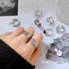 Cold Wind Minimalist Wind Bouncing Ring Men'S And Women'S Tide Personality Simple Index Finger Ring