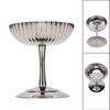 Ice Cream Serving Cup Creative Stainless Steel Footed Ice Cream Bowl for Dessert Pudding