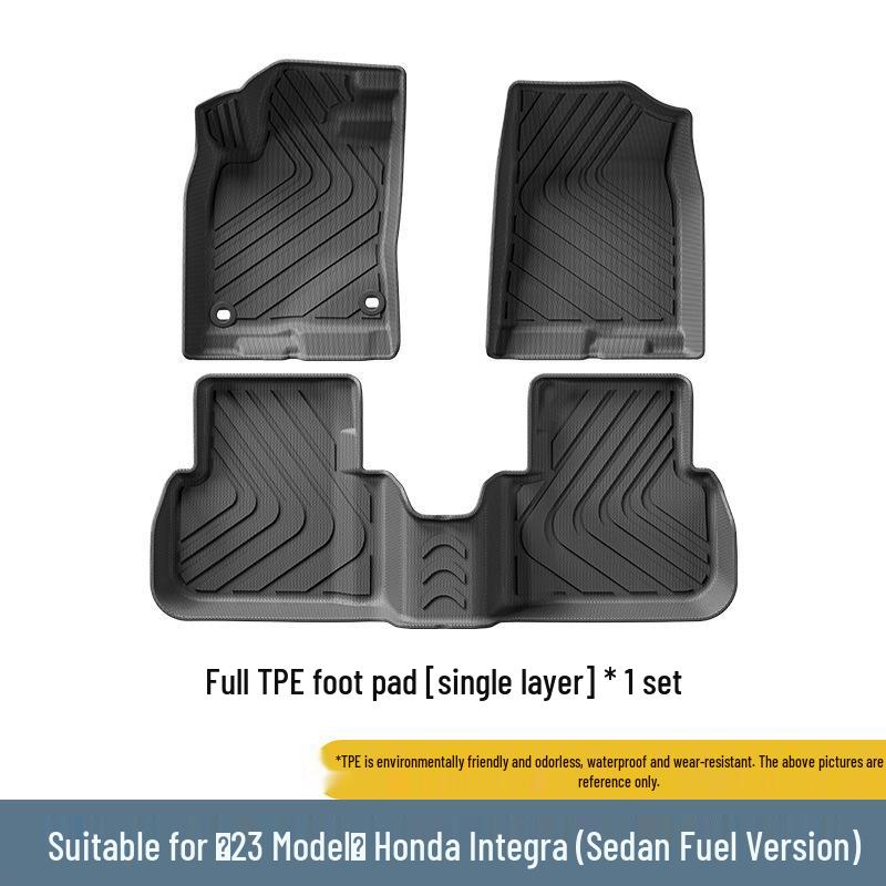 Honda Integra Sedan 2023 Eco-Friendly Waterproof TPE Floor Mats