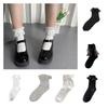 Ins Trend Lolita Spitze Schleife Fee Socken Baumwolle Wadenhoch Süß Und Niedlich