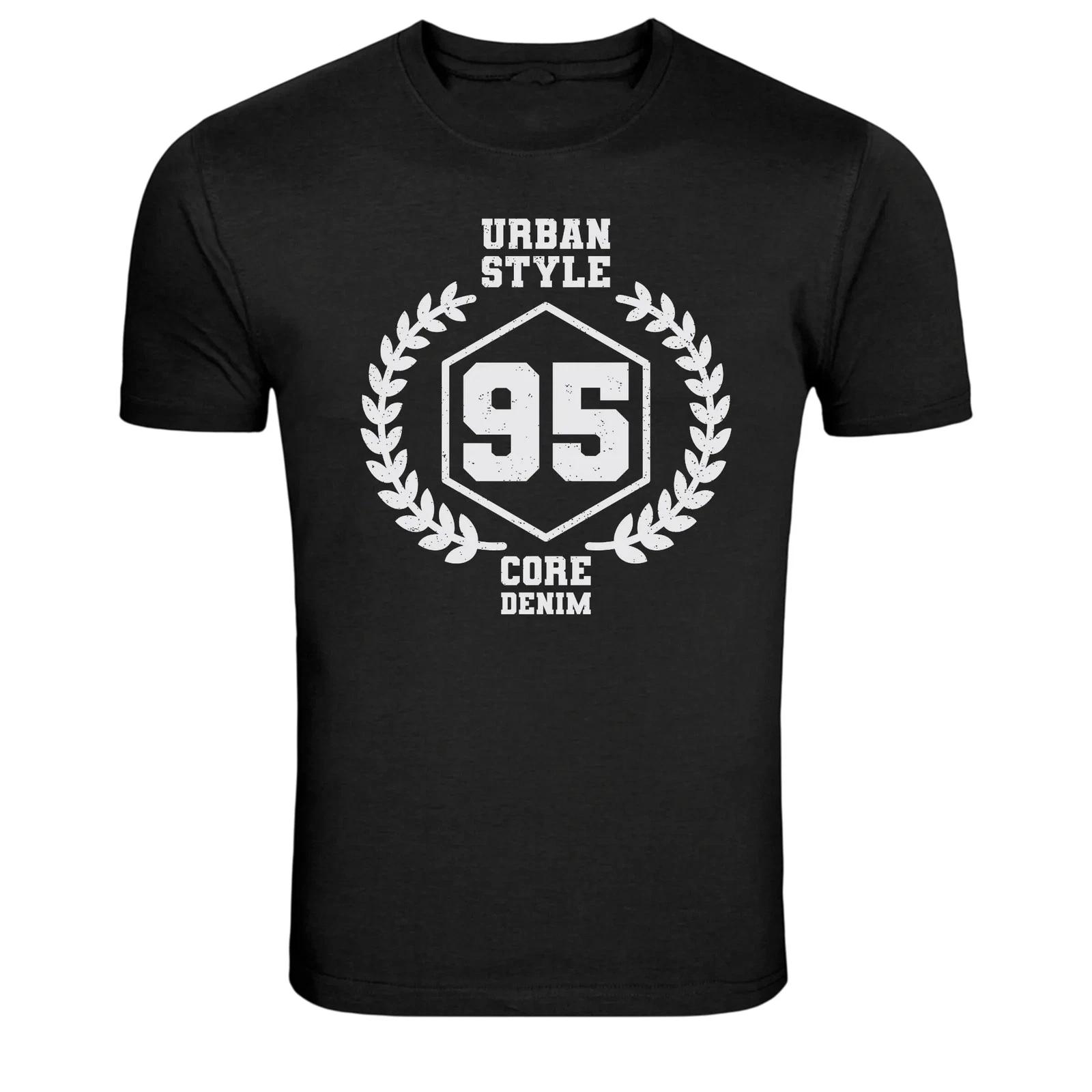 Urban Style 95 Core Denim Vintage Streetwear Graphic Tee XL