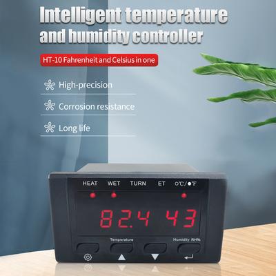 AC110-220V Temperature Controller HT-10 Aquarium Incubator Thermostat Automatic Intelligent Temperature and Humidity Controller