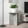 Plant Stand 2 pcs Concrete Grey 40 x 40 x 40 cm Engineered Wood