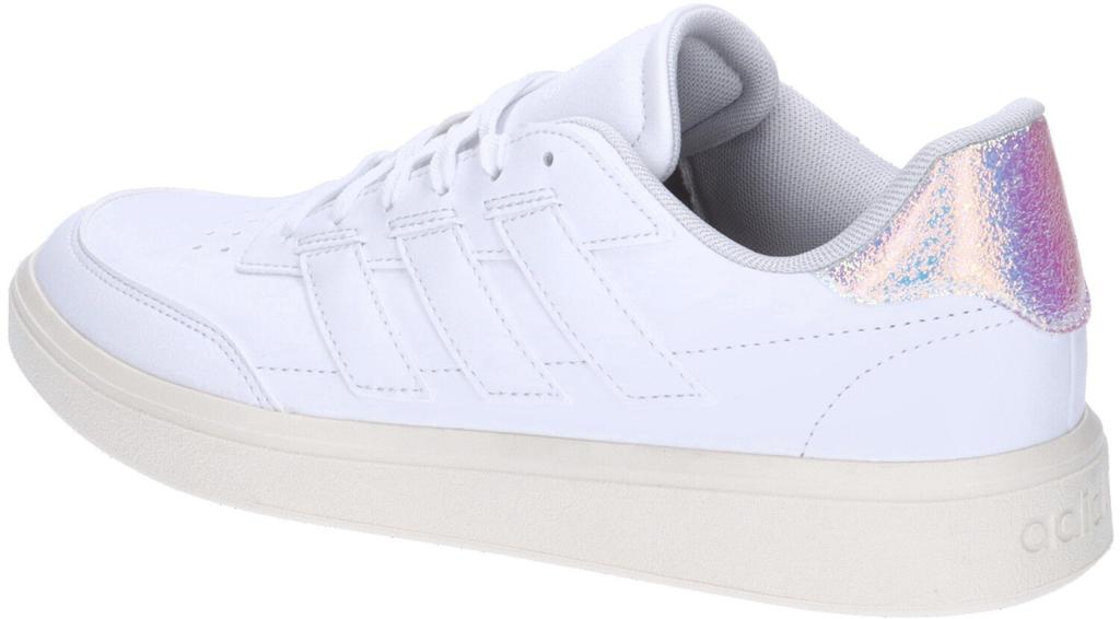 Women's White Adidas Courtblock Sneakers (IF6464)