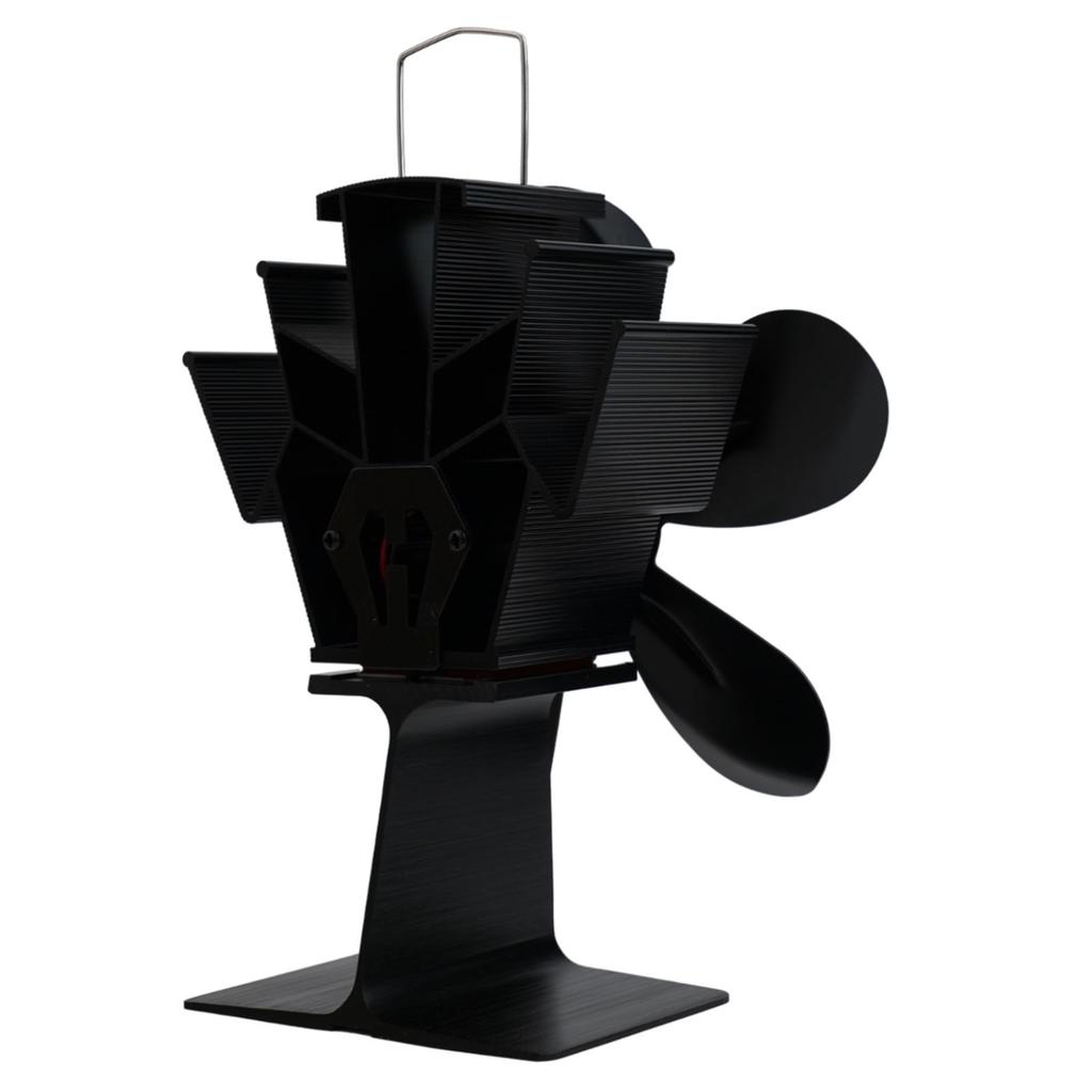 Heat Distribution Fan Stove Fan Efficient Heat Distribution High Temperature Resistant Long-Lasting Performance For Fireplace