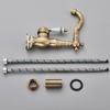 Antique Brass Bathroom Faucet Rotating Spout Basin Sink Mixer Tap Bathroom Kitchen Washing Faucet Washbasin Taps Kitchen Mixers