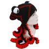 Adult Halloween Crochet Octopus Headgear - Funny Wool Yarn Hat