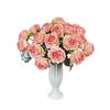 Fringed Rose Artificial Flowers, Silk Flowers, Rose Hand Bouquets, Artificial Flower Materials, Home Decoration, Wedding Shooting Props