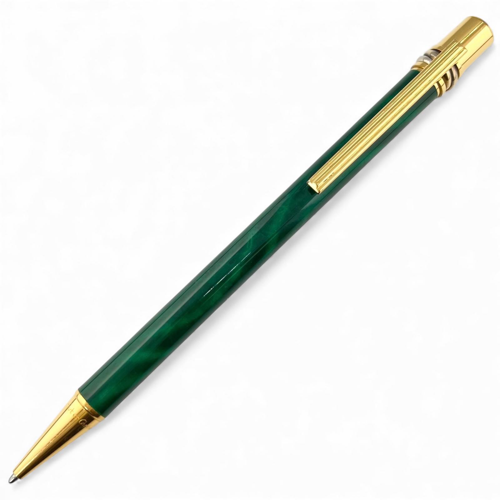 

Very Good Cartier Ballpoint pen Trinity 89s Malachite mens Used