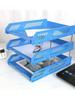 3 Tier Stackable Desk Organizer Paper Letter Tray, Desktop Tidy File Document Rack Storage Accessories for Office