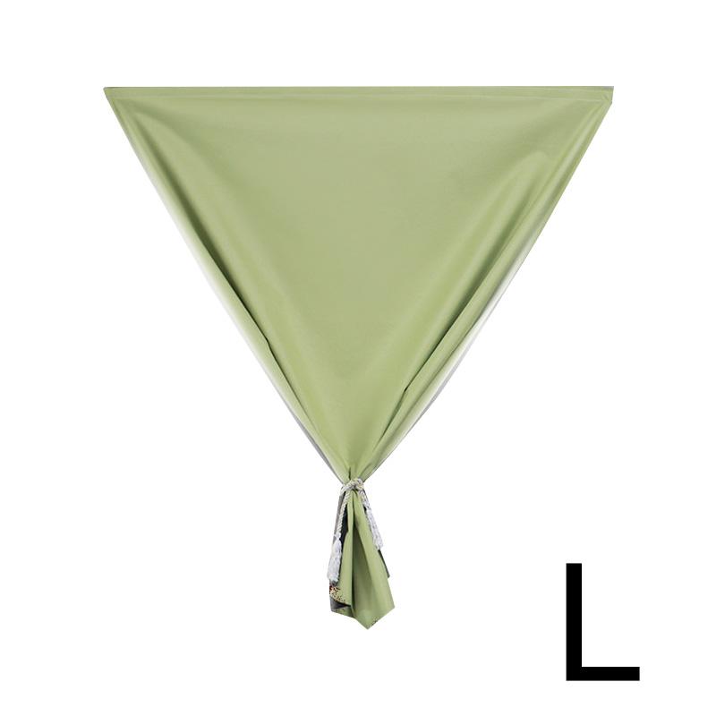 1Pc Door Curtain Simple Window Drapes New Flannel Living Room Window Curtain Home Decor Solid Color