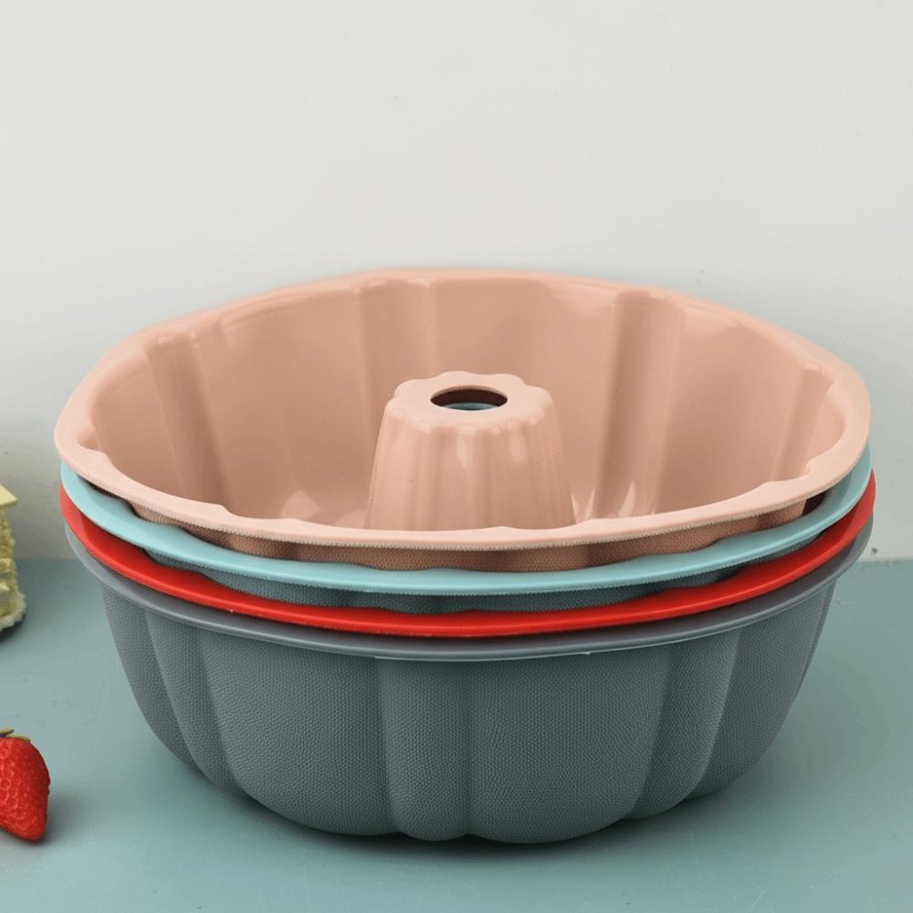 Round Shape Cake Molds Non Stick Baking Pan High Quality Silicone Cake Pan Making Jello