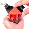 Convenient Woodworking Right Angle Clamp Red Plastic Clip-on No Assembly Durable Secure Grip Corner Clamp Carpentry Tool Set