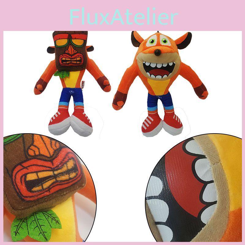 Adorable Crash Bandicoot Plush Toy Featuring Soft Plush Material Perfect For Collectors