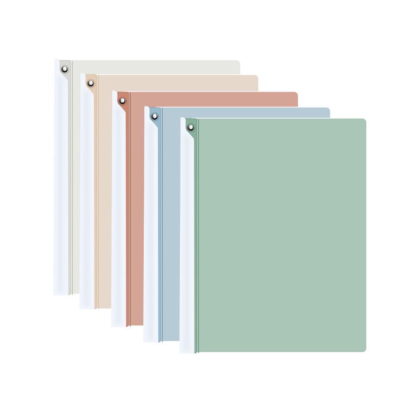 A3 Rotary Lever Folder: Student Test Paper Storage Bag with Pull-Rod Clip & A4 Loose-Leaf Document Holder