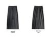 LUXI Korean-Style A-line High Waist Drawstring Maxi Skirt, Summer Casual 2673