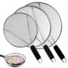 Oil Splash Protection Splatter Guard Stainless Steel Oil Splash Guard  Cooking Pots