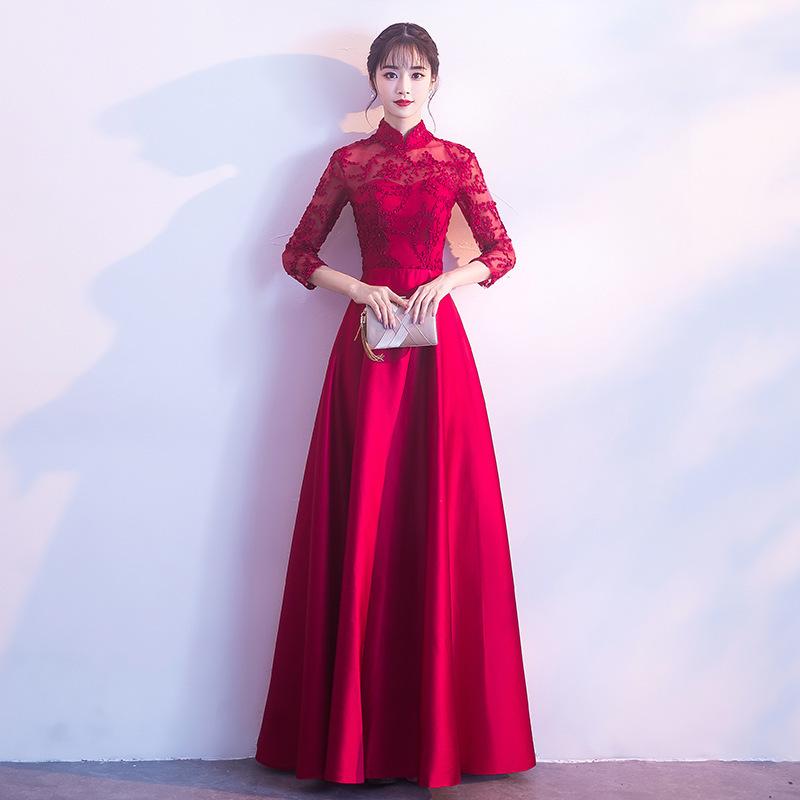 Haine pentru domnișoare de onoare 1011 vară nouă versiune coreeană fustă soră rochie prietenă temperament chinezesc elegant rochie lungă de seară