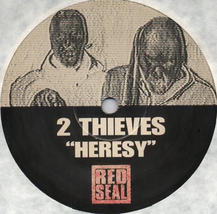 

12inch Record 2 THIEVES - Heresy SEAL003 Red Seal 1998 UK Dance & Electronica Used