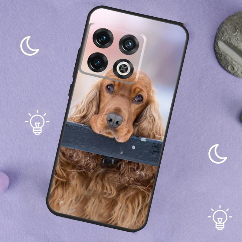 Cocker Spaniel Dog For OnePlus 15 13 12 11 13R 12R 10R 13T 10T 8T Case For OnePlus Nord 5 CE 3 2 4 Lite N20 N30