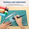 360° Rotating Carving Knife Simple Handbook Paper Cutting Carving Knife Office Cutting Tool DIY Utility Knife