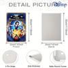 1pc Snow White and the Seven Dwarfs Metal Tin Sign - 20.32x30.48 Cm, Whimsical Wall Art with Snow White, Dwarfs, and Magical Cre