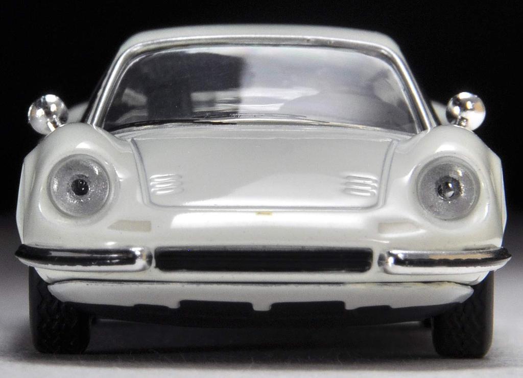 Tomica Limited Vintage TLV Dino 246gt White Finished Product 1/64
