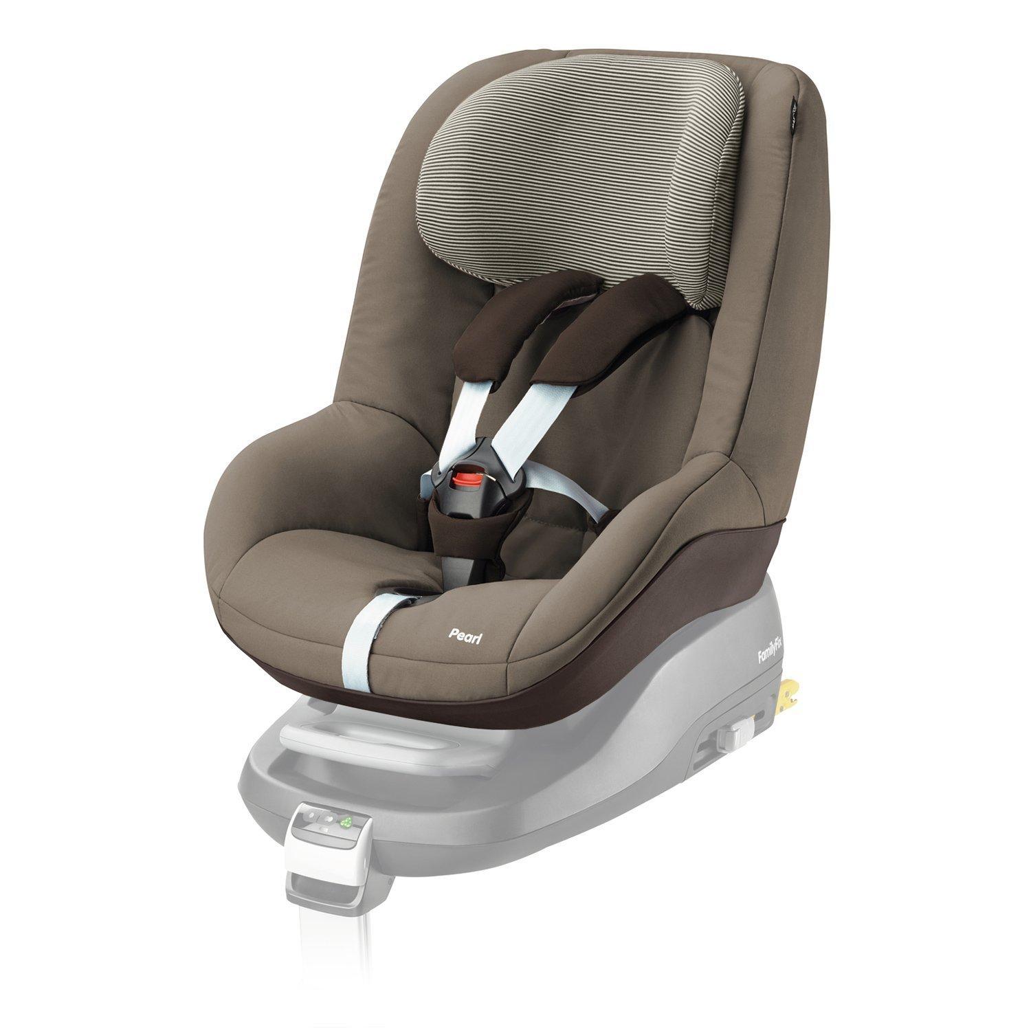 Siège enfant Maxi Cosi Produit d'origine Pearl Earth Brown 9 mois à 4 ans Méthode de fixation de base ISOFIX QNY63409650 [Garantie japonaise] (Pour les vieux)