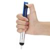 3Pcs Manual Desoldering Pump Tin Suction   Solder Removal Hand Tool (Half Aluminum Blue)