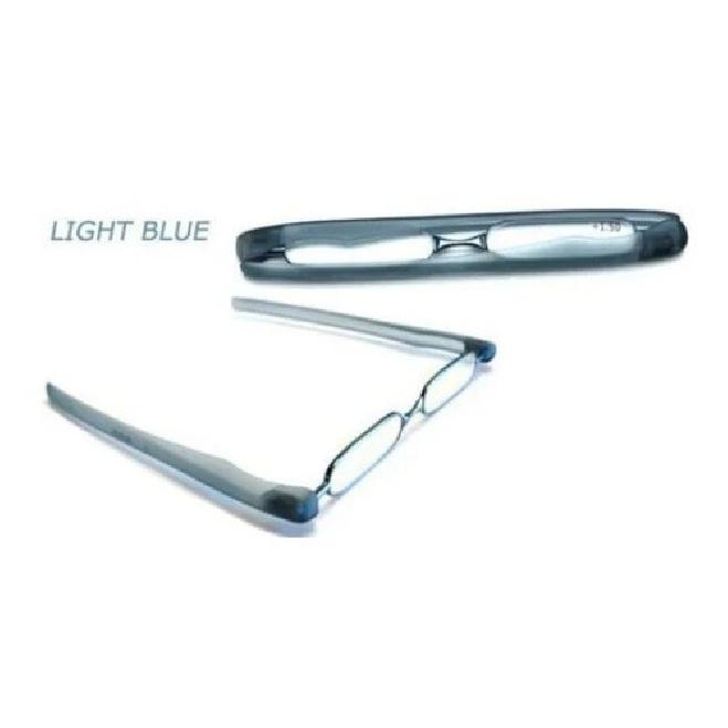 2Pcs 360° Rotation Folding Portable Eyeglass Frame Ultrathin Reading Glasses