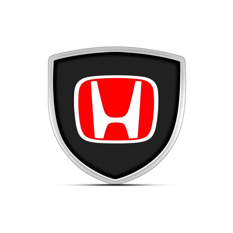 

1 шт. 3D Металлическая Эмблема-Щиток на Дверь Автомобиля Значок на Кузов Наклейка Стайлинг для Honda Civic Xrv Hrv Crv Brv City Accord Fit Jazz Insight чёрный