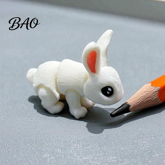 Educational Sensory Play Items 21PCS 3D Printed Articulated Animal Figurines Set, Mini Flexible Joints Figures, Desktop Toys Realistic Ornament,