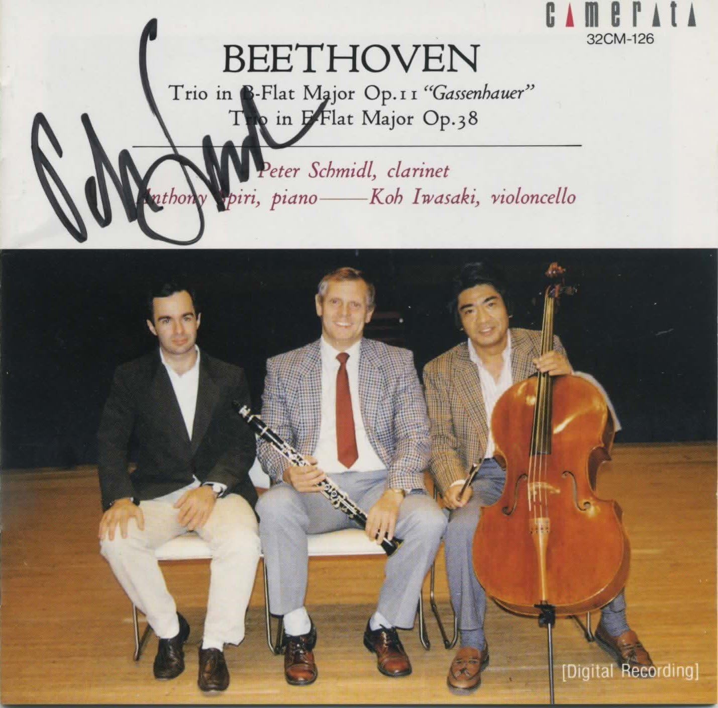 

CD SCHMIEDLE - Beethoven: Street Song 32CM126 Japan Classical Used